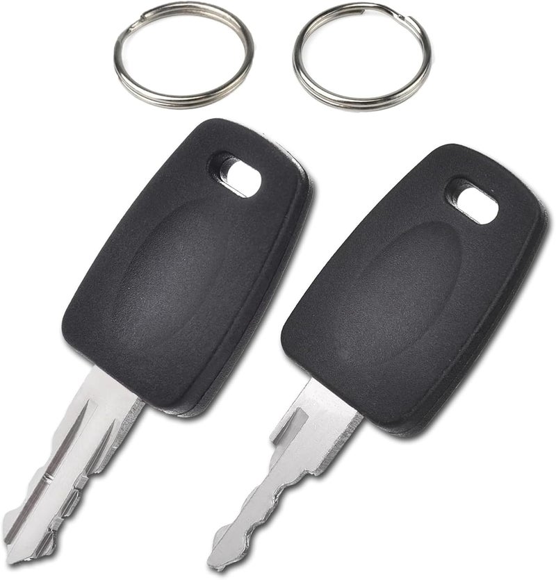 ZIYIZE TSA Key 002 007Universal Lock Key Master Suitcase with 2Pcs Rings for Forgotten Password Combinations of Luggage Locks, Luggage Lock Password Combination Forgetting Solution - Image 1